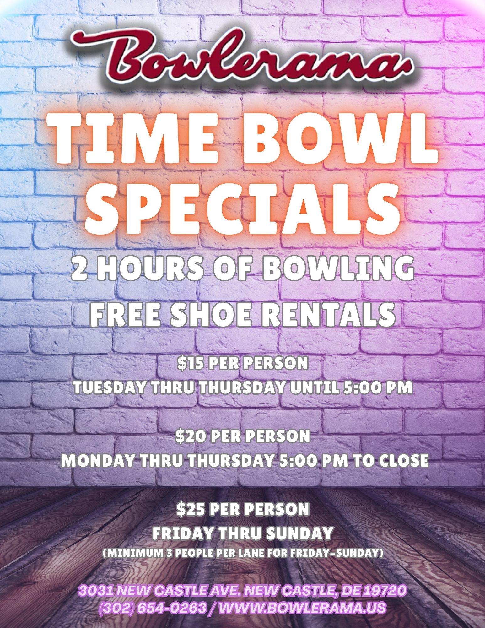 TIME SPECIALS